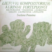 Lietuvių Kompozitorių Kūriniai Fortepijonui