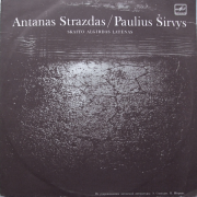 Antanas Strazdas / Paulius Širvys