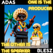 ONE IS THE PRODUCER THE OTHER IS THE SPEAKER