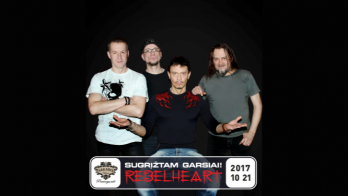 Sugrįžtam garsiai: grupė „Rebelheart“!